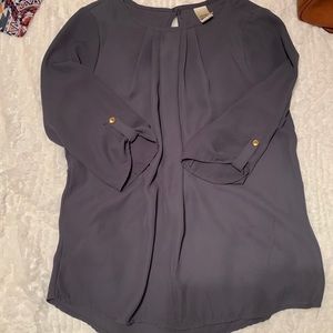3/4 Sleeve Chiffon Blouse